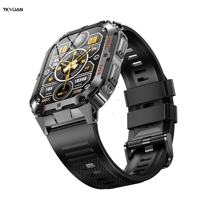 Military Men's Rugged Smartwatch For Android